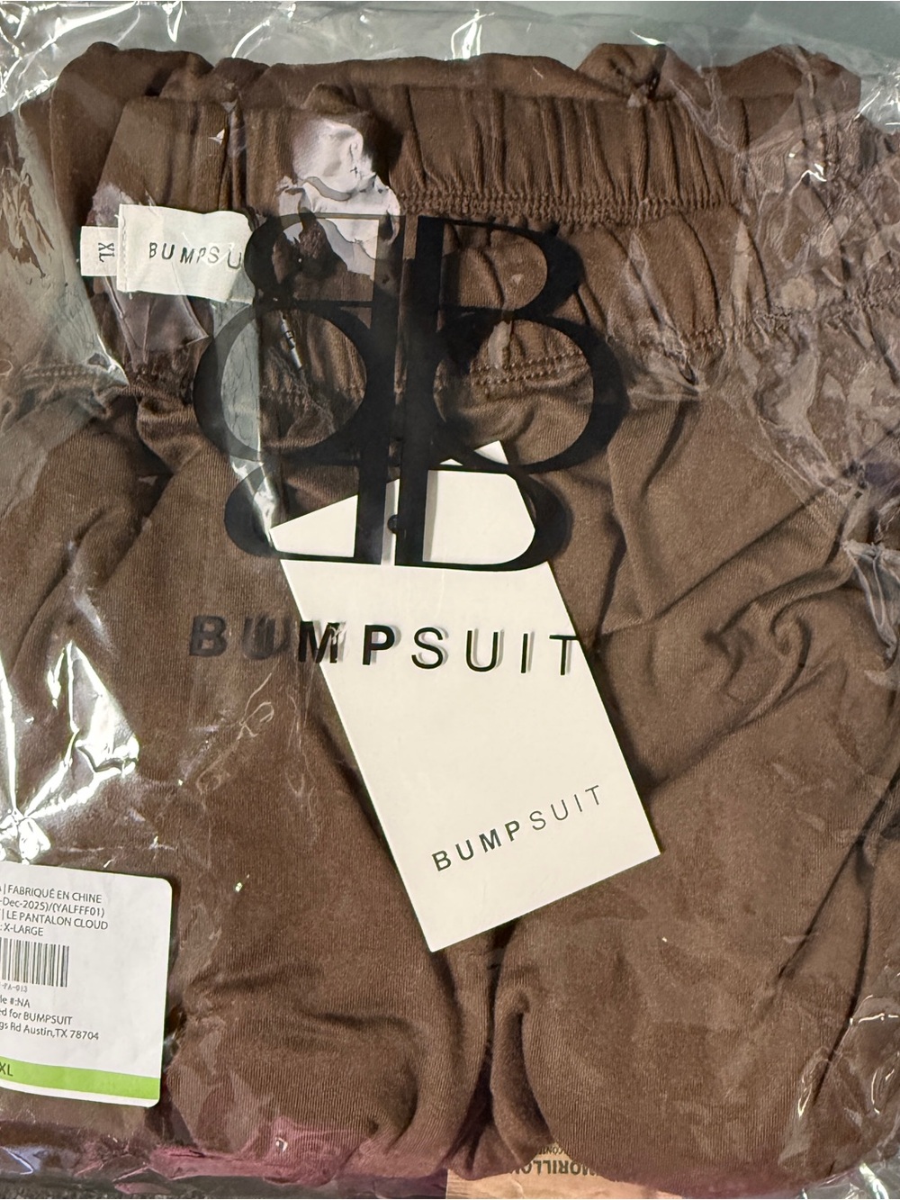 Bumpsuit Women's Wide Leg Pants in Brown